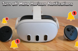 How to Turn Off Meta Horizon Notifications