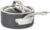Viking Non Stick Sauce Pan with Glass Lid, 1 Quart Hard Anodized Nonstick Saucepan Cooking Pot, Dishwasher and Oven Safe, Induction Ready, Gray