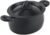 Bialetti 5.5 Quart Pasta Pot with Strainer Lid, Charcoal – Elongated Oval Pot for Longer Spaghetti, Lasagna, Penne & Farfalle Noodles, Heat Resistant Handles & Nonstick Interior, Large Pot for Cooking