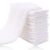 Cute Castle 12 Pack Muslin Burp Cloths for Baby – Ultra-Soft 100% Cotton Baby Washcloths – Large 20” by 10” Super Absorbent Milk Spit Up Rags – Burpy Cloths for Unisex, Boy, Girl – White