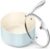 MICHELANGELO 3 Quart Saucepan with Lid – Non Toxic Sauce Pan with Nonstick Ceramic Coating, Scratch-Resistant, Induction Saucepan Suitable for All Stovetops, Light Blue