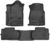 Husky Liners Weatherbeater Floor Mats | Fits 2014-2019 Chevrolet Silverado & GMC Sierra 1500 (19 LD Only); 15-19 Silverado/Sierra 2500/3500 Dbl Cab (Footwell Cvg) | Front & 2nd Row, 3-pc Black – 98241