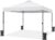 Yaheetech 10×10 Pop up Canopy Tent, Commercial 150D Silver Coated Fabric Outdoor Instant Tent w/Wheeled Bag, 4 Sandbags, 8 Stakes & 4 Ropes for Parties, Camping, Beach, White