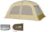 Naturehike 4-6 Person 4-Season Camping Tent, UPF50+ Sun Protection Tent with 14m² Usage Area-Extended Canopy, PU2000mm+ Waterproof Tent with Fireproof Chimney Opening for Camping, Picnic (TPU Door)