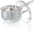 SUNHOUSE 1.5 Quart Sauce Pan, 18/10 Stainless Steel Sauce Pan With Lid, Advanced Impact Bonding Technology, Stay-Cool Handle, Dishwasher Safe, Compatible with All Cooktops, PFOA Free