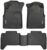 Husky Liners Weatherbeater Floor Mats | Fits 2005 – 2015 Toyota Tacoma Double Cab (Footwell Coverage) | Front & 2nd Row, 3-pc Black – 98951