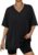 Trendy Queen Oversized Tshirts for Women Workout Plus Size Tops V Neck Short Sleeve Gym Shirts Casual Loose Fit Basic Tees