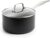 GreenPan Canterbury 3.25QT Saucepan Pot with Lid, Hard Anodized Healthy Ceramic Nonstick, PFAS & PFOA-Free, Stainless Steel Handle, Metal Utensil Safe, Dishwasher Safe, Oven Safe, Black