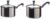 Farberware Classic Stainless Steel 2-Quart Covered Saucepan with Farberware Classic Series Stainless Steel 3-Quart Covered Saucepan