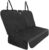 Back Seat Cover 60/40 Split Bench for Cars,Trucks,SUVs – Waterproof Easy Cleanup Car Seat Protector Great for Messy Kids and Drooling Pet Dogs(Black)
