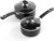 Nonstick Saucepan Set with Lid, Non Stick 1.5QT & 2.5QT Sauce Pan Set with Glass Lid Small Pot for Home Kitchen