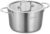 LOLYKITCH Tri-Ply 3 Quarts Stainless Steel Induction Cooking Pot,Small Stock Pot,Sauce Pot with Lid,Dishwasher and Oven Safe.