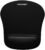 TECKNET Mouse Pad with Wrist Support, Ergonomic Gaming Mouse Pad Pain Relief, Portable Comfortable Mousepad for Computer, Laptop, Office, Home and Travel, Non-Slip Base, Waterproof Surface, Black