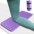 Yoga Knee Pad Cushion 0.8inch (20mm) Thick Yoga Mat with Carrier Strap for Pain Free Knees, Elbows, Wrists and Back, Workout Mats for Home Gym, Pilates, Planks, Ab Rollers (24″x10″x0.8″)