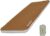 Naturehike Single Camping Mattress, Splicable Sleeping Pad with Foot Pump, 3.74″ Thick Sleeping Mats with Strong Support for Travel, Car, Tent, Home