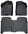 Rough Country All Weather Floor Mats for Nissan Titan Crew Cab (2004-2015) – Non-Slip Waterproof Flexible Floor Mat, Front & Rear Set