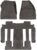 MAXLINER Custom Fit 2 Row Cocoa Floor Mat Liner Set Compatible with 2009-2016 GMC Acadia/2017 Acadia Limited/2009-2010 Saturn Outlook (2nd Row Bucket Seats)