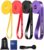 TOMSHOO Resistance Bands Set, Multiple Fitness Exercise Workout Bands with Storage Bag, Door Anchor, Pull Up Assistance Straps for Working Out, Body Stretching, Physical Therapy, More