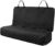 PETICON Waterproof Scratchproof Pet Bench Seat Covers for Cars, Trucks, SUVs, Nonslip Durable Back Seat Cover for Dogs, Washable Backseat Protection, Black
