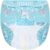 Littleforbig Washable Adjustable Reusable Waterproof Cloth Adult Diaper Wrap Cover One Size – Potty Pants Pattern