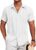 COOFANDY Mens Cuban Guayabera Shirt Short Sleeve Button Down Shirts Summer Beach Vacation Shirts