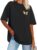 Womens Oversized Tshirt Graphic Tees Crew Neck Summer Short Sleeve Loose Fit Tops