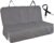 Honest Dog Car Seat Covers, Dog seat Cover with Side Flap for Cars, Trucks, and Suv’s – Waterproof & Nonslip Pet Seat Cover for Backseat(Gray, 57”W x 47”L)