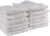Prefold Cloth Diapers, Fasoar 3 Ply Baby Washable Cotton Diapers Covers for Babies to Toddlers Multi-Use (10-35 lbs) Count(12)