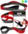 Stretching Strap with Loops – Non Elastic Stretch Band for Physical Therapy, Yoga Strap for Stretching Equipment, Stretch Bands for Exercise and Flexibility – Fascia, Hamstring & Leg Stretcher Belt