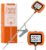Digital Candy Thermometer with Pot Clip, Instant Read Kitchen Thermometer for Cooking, Baking, and Candy Making – 10″ Stainless Steel Probe, LCD Display, Essential Baking Tool