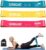 Resistance Bands for Men and Women with Different Resistance Levels for Shaping Legs & Glutes – Exercise Band for Gym, Yoga, Home Exercise, Workout with Carrying Bag & Posture Guide
