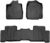 SMARTLINER Custom Fit Floor Mats 2 Row Liner Set Black for 2007-2013 Acura MDX – All Models