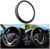 Mandark Car Steering Wheel Cover, Elastic Stretch Breathable Anti-Slip Microfiber Leather Auto Steering Wheel Protector, Soft Vehicle Interior Decor Accessories, Universal for RV, SUV, Truck (Black)