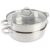 Oster Sangerfield Stainless Steel Cookware, 3.0-Quart Dutch Oven w/Steamer Basket