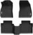 3W Floor Mats Compatible for Cadillac XTS 2013-2019 TPE All Weather Custom Fit Floor Liner for Cadillac XTS 1st and 2nd Row Full Set Car Liners Black