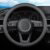 XHRING Car Steering Wheel Cover for Mazda CX5/CX-5 CX50/CX-50 CX3/CX-3 CX30/CX-30 CX9/CX-9 Mazda 3 Mazda 5 Mazda 6 MX-5 Miata CX-7 RX-8 GS GT Sport Touring Accessories, 2025 Black Leather 14 1/2″-15″