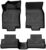 Husky Liners Weatherbeater Floor Mats | Fits 2017-2022 Nissan Rogue Sport | Front & 2nd Row, 2-pc Black – 99451