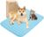 MICROCOSMOS Summer Cooling Mat & Sleeping Pad- Water Absorption Top, Materials Safe, Easy Carry, EZ Clean. Keep Cooling for Pets, Kids and Adults.(Blue, 28″ x 22″)