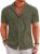 COOFANDY Men’s Casual Button Down Shirts Short Sleeve Regular Fit Fashion Camp Beach Shirts Tops