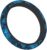 Watercolor Blue Sea Turtle Car Steering Wheel Cover Universal Fit 15 inch, Sweat Absorption Anti-Slip Breathable Neoprene Steering Wheel Protector for Women
