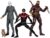 McFarlane Toys – DC Multiverse Nightwing vs Talon & Owl 7in Figure 3pk Gold Label