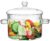 Glass Pots for Cooking on Stove, 1.5L/50oz Glass Cooking Pot with Lid, Heat-Resistant Simmer Pot for Stove Potpourri, Saucepan Pot FIts for Cooking, Soup, Milk, Tea.