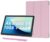 Android 15 Tablet 10 inch Tablets with Case, 10GB RAM + 64GB ROM (Expand to 1TB), Quad Core Processor Tablets, 5G WiFi 6, BT5.0, 1280×800 HD Screen, 6000mAh, Dual Camera, GMS, Widevine L1, Pink