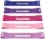 Resistance Band Set – 5 Exercise Bands for Workout & Fitness