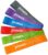 Power Systems Versa Loop Resistance Training Bands for Full Body Home Gym Strength Workouts for Arms, Legs, Chest, and More Muscle Groups, Set of 6