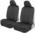 Motor Trend AquaShield Waterproof Front Seat Covers, Black Seat Covers for Cars – Neoprene Front Car Seat Cover, SUV Seat Covers Protector – Car Interior Cover for Auto, Trucks, & Dog Owners
