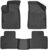 Husky Liners Weatherbeater Floor Mats | Fits 2015-2016 Chrysler 200 | Front & 2nd Row, 3-pc Black – 99071