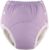 Cotton Incontinence Pants for Adults: Washable, Breathable, Adjustable Leak-Proof Underwear for Elderly (Purple, S)
