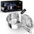 2 Quart Sauce Pan with Lid, Tri Ply Stainless Steel Saucepan 2 Qt with Stainless Steel Lid, 2 Measuring Lines, Upgraded Packaging, Cool Ergonomic Handle, Dishwasher & Oven Safe