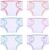 BABESIDE 6 Pcs Baby Doll Diapers for 12-15 Inch Dolls, Reusable & Washable Doll Underwear Fits Newborn Baby Dolls, Pretend Play Accessories for Toddlers Girls